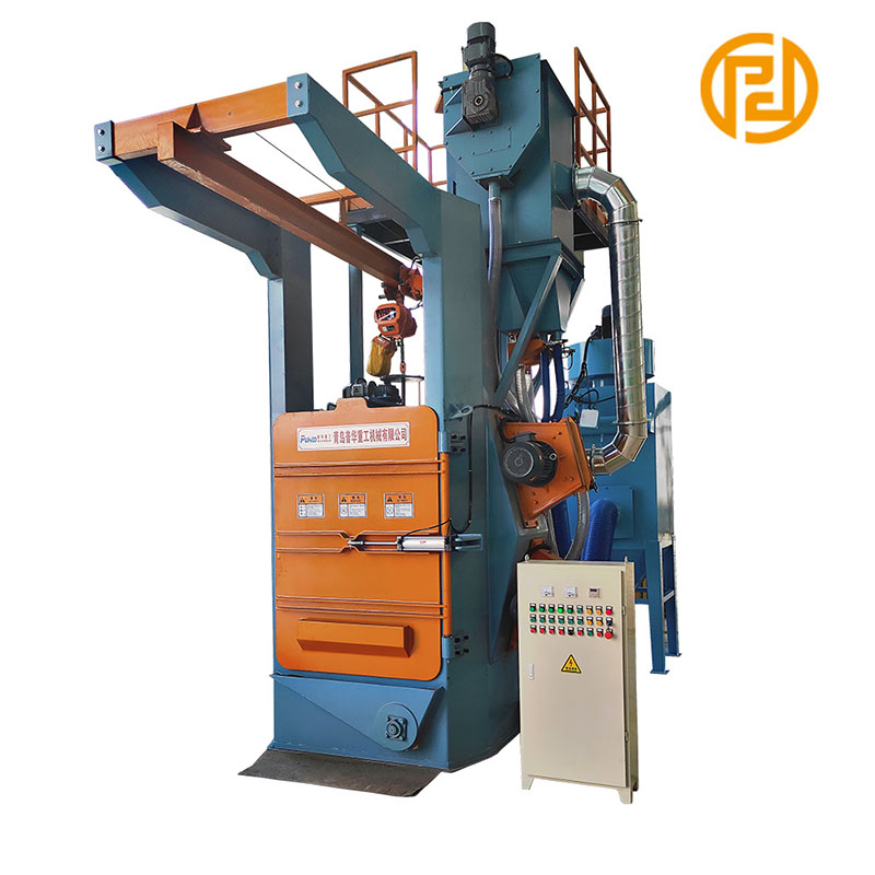 Hook Type Steel Same akapfura Blassting Machine yeMotokari Zvikamu